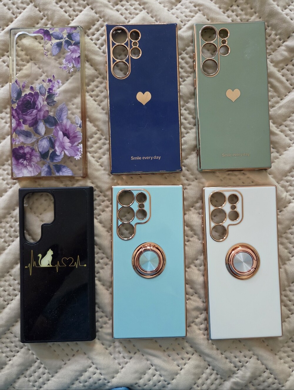 samsung galaxy S23 ultra phone cases set of 6